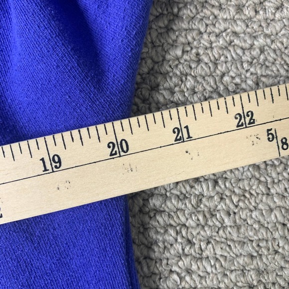 PINK Victoria's Secret Womens Sweater Size XS Blue T-Snap Button Up Pullover - Picture 8 of 11